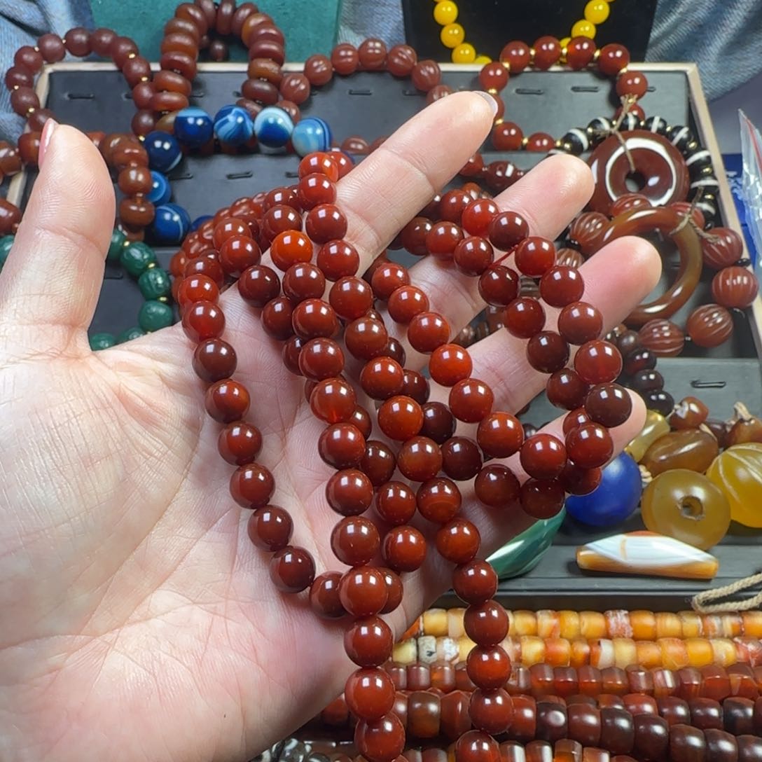 未镶嵌颈饰玛瑙/玉髓