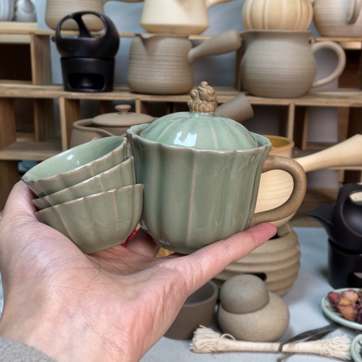 【闪购商品】壶老段烧陶瓷茶器！