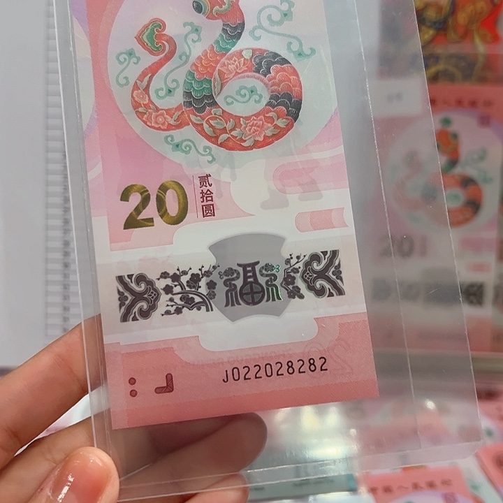 塑料蛇钞全偶王028小循环022028282单张