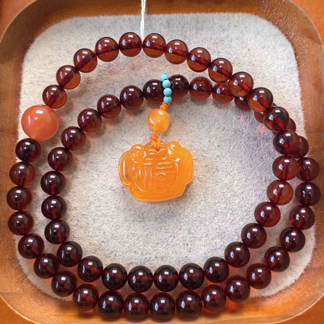 蜜蜡未镶嵌手串蜜蜡