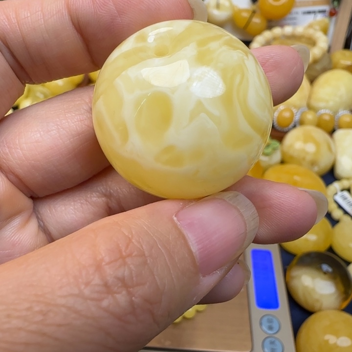 蜜蜡未镶嵌颈饰天然蜜蜡