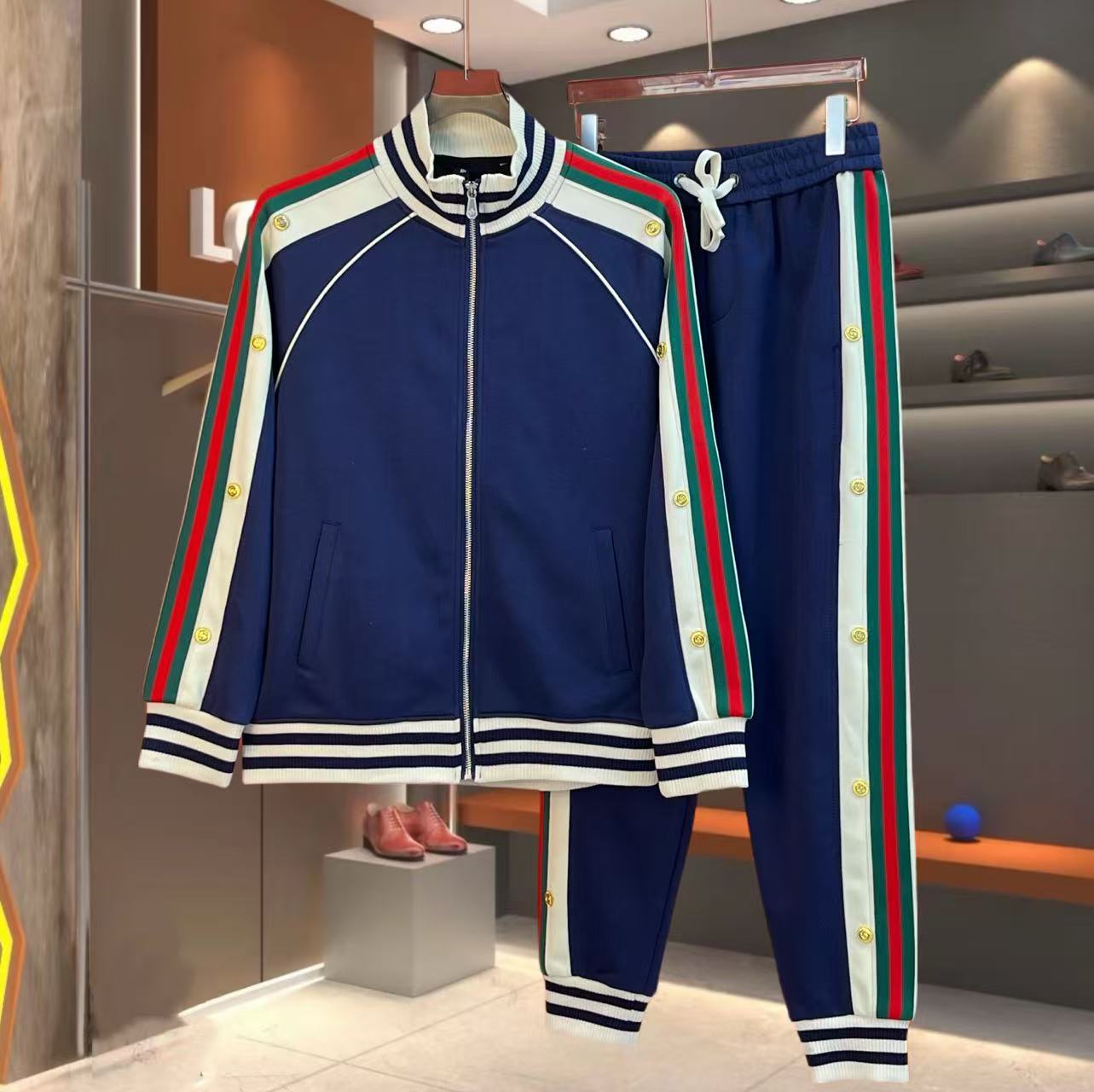 25年新款时尚百搭潮流休闲运动男女同款套装