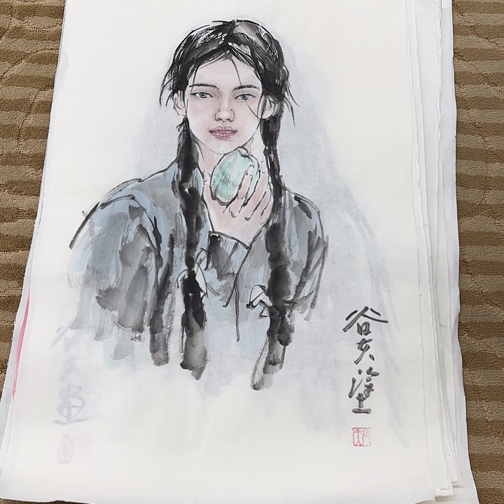 国画花鸟的翅膀和翅膀70.45