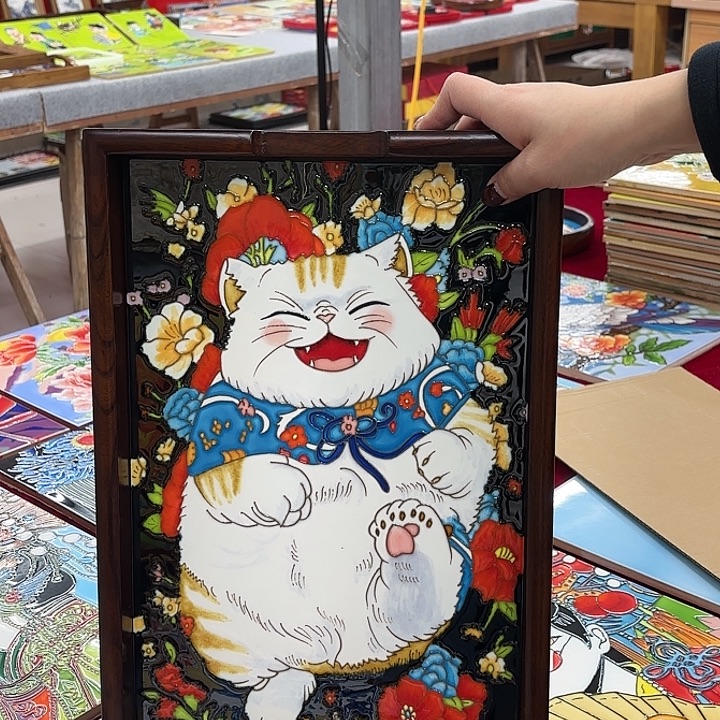 陶瓷板画25/40托盘