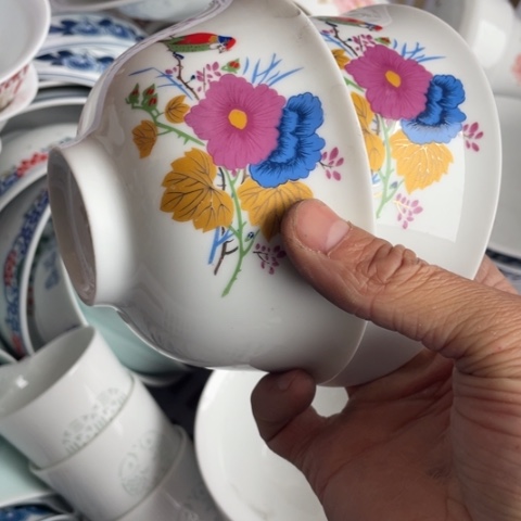 景德镇陶瓷5英寸2个