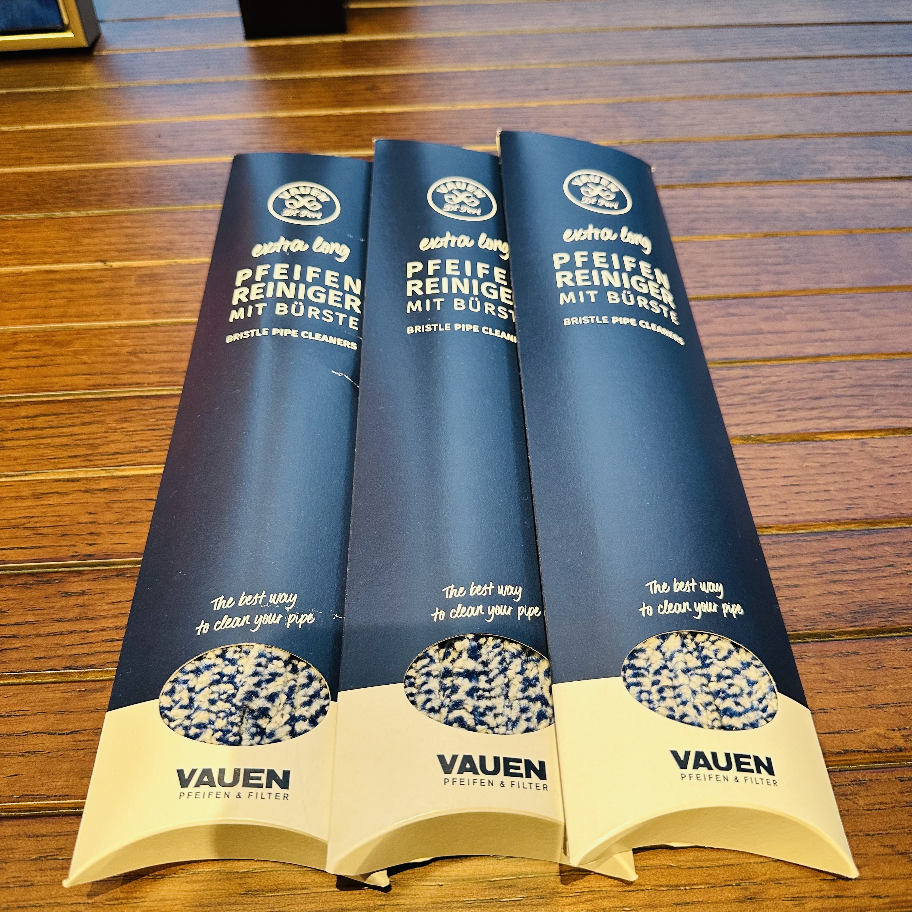 包邮德国华云VAUEN加长通条烟斗刷烟嘴烟具耗材3包