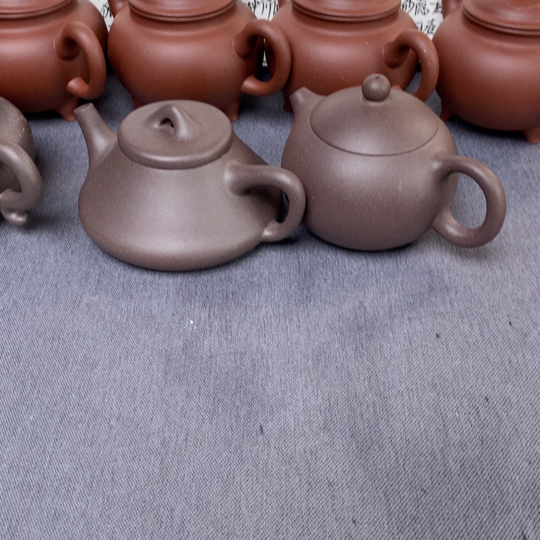 5***2茶壶紫砂大水潭青灰紫泥老块150尺寸