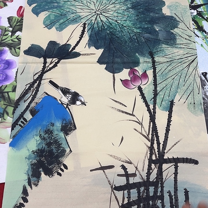 国画一二三一二三两四