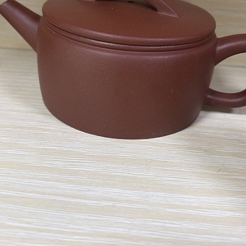 紫砂茶壶老紫泥汉瓦200c c