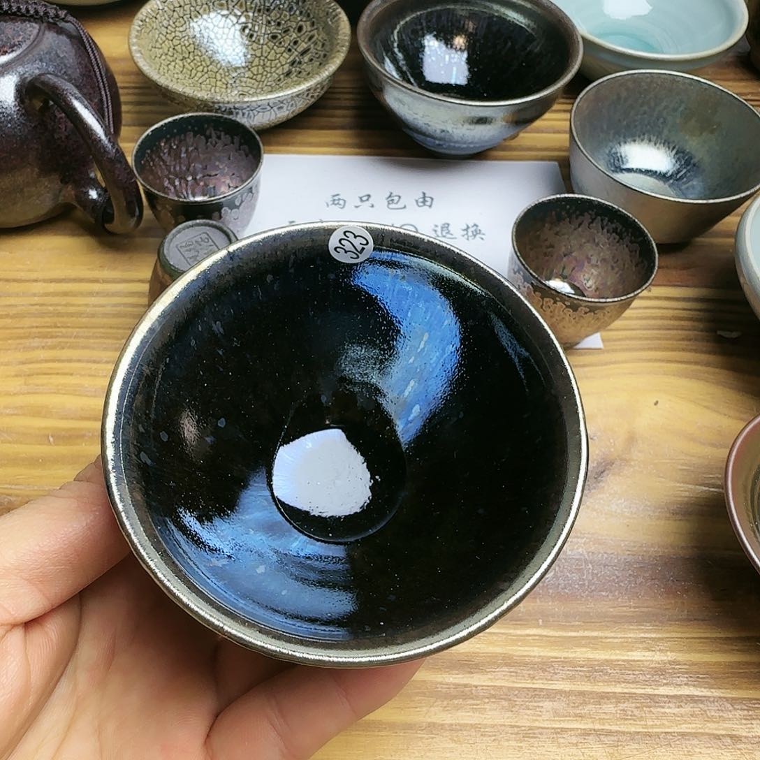 茶盏建窑建盏茶器323