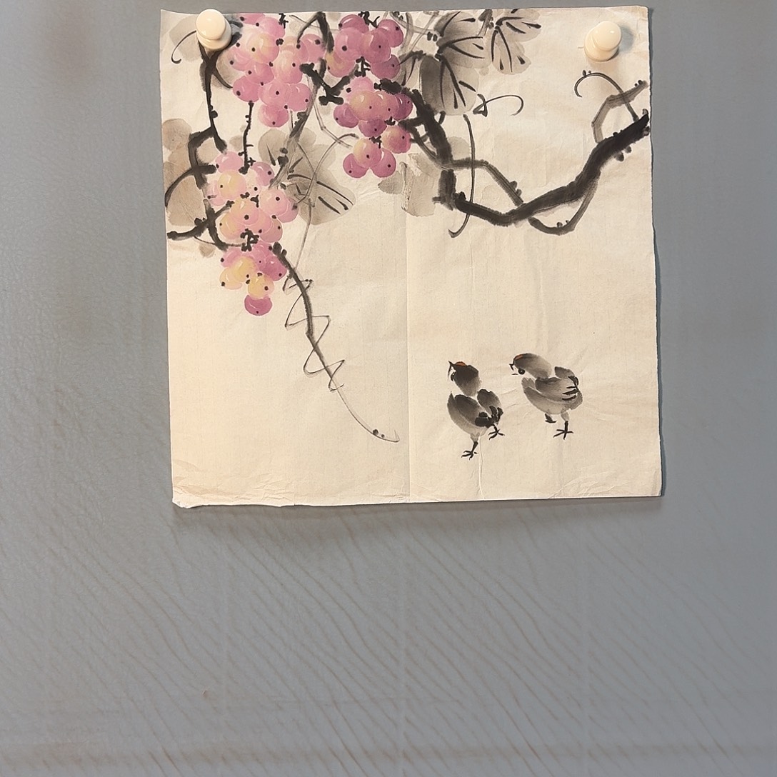 国画1137 牡丹一如您的脸颊