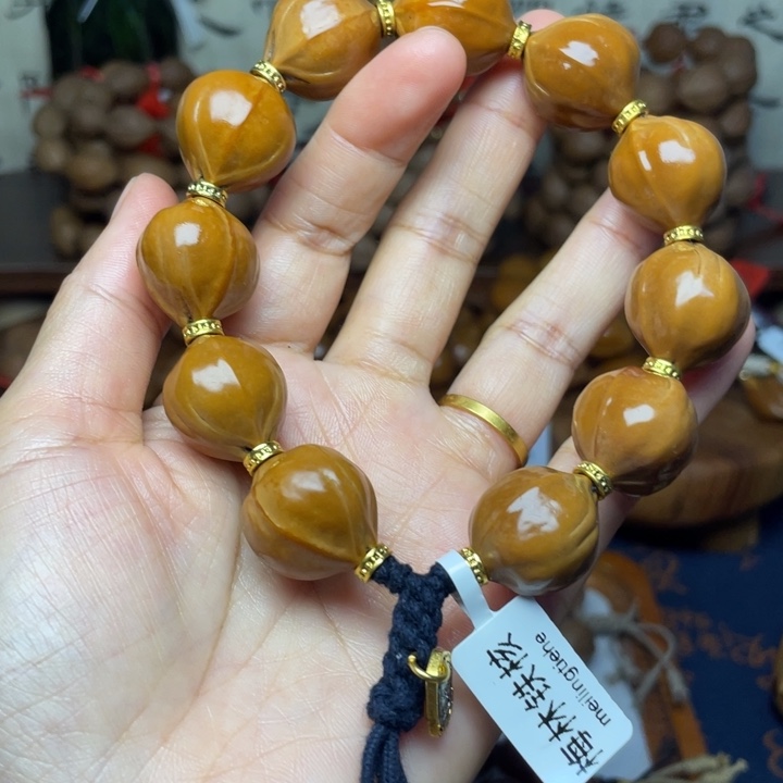 种****橄榄核手串/手链梅林铁核1923手串