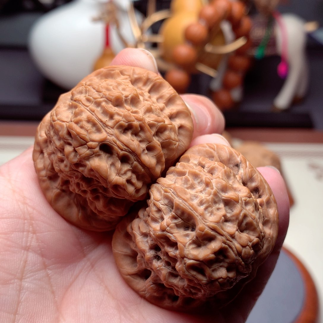 文玩核桃把件一*血麒麟全品  1号