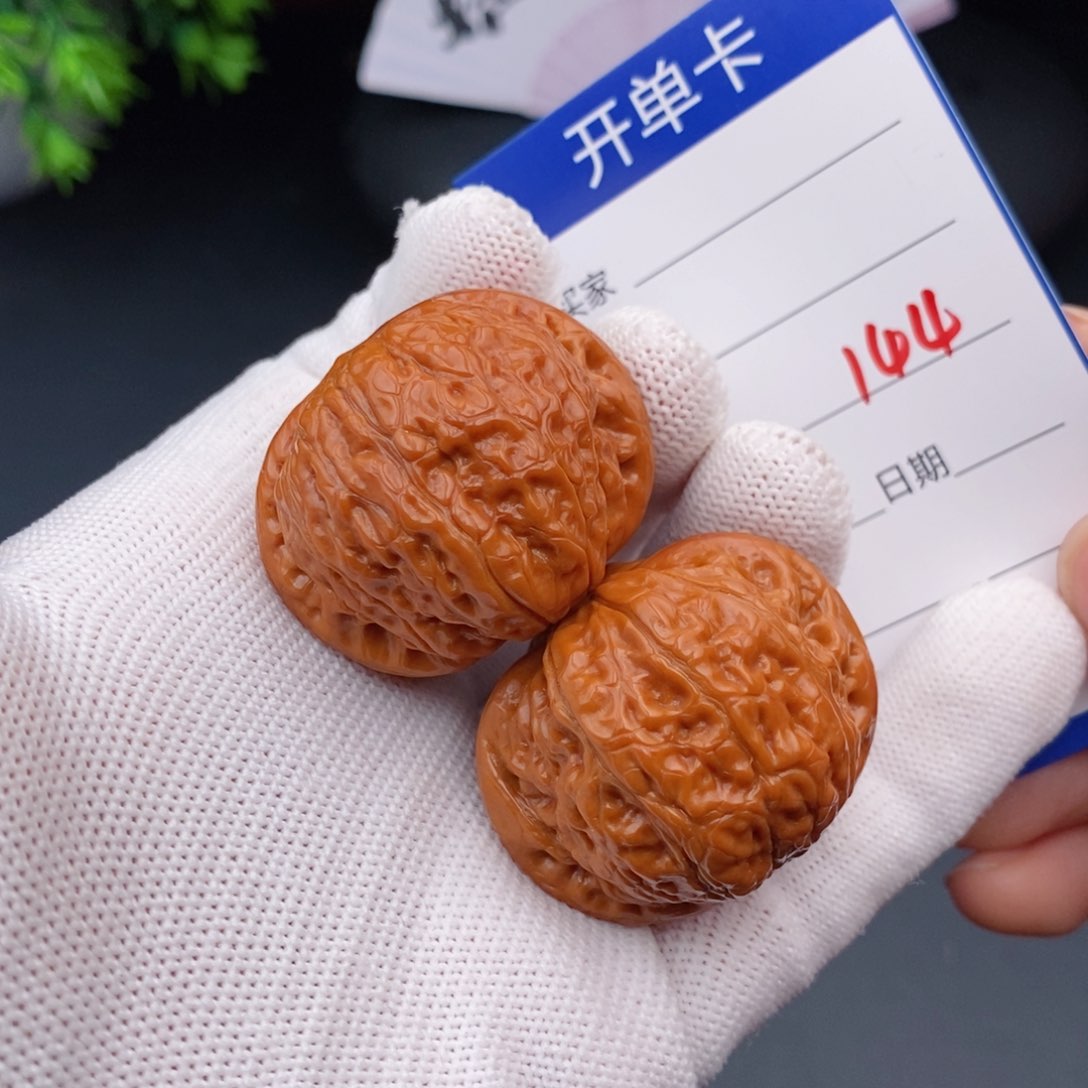 文玩核桃把件39乾隆磨144