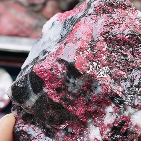 【闪购商品】天然辰砂溜*天然原矿朱砂摆件