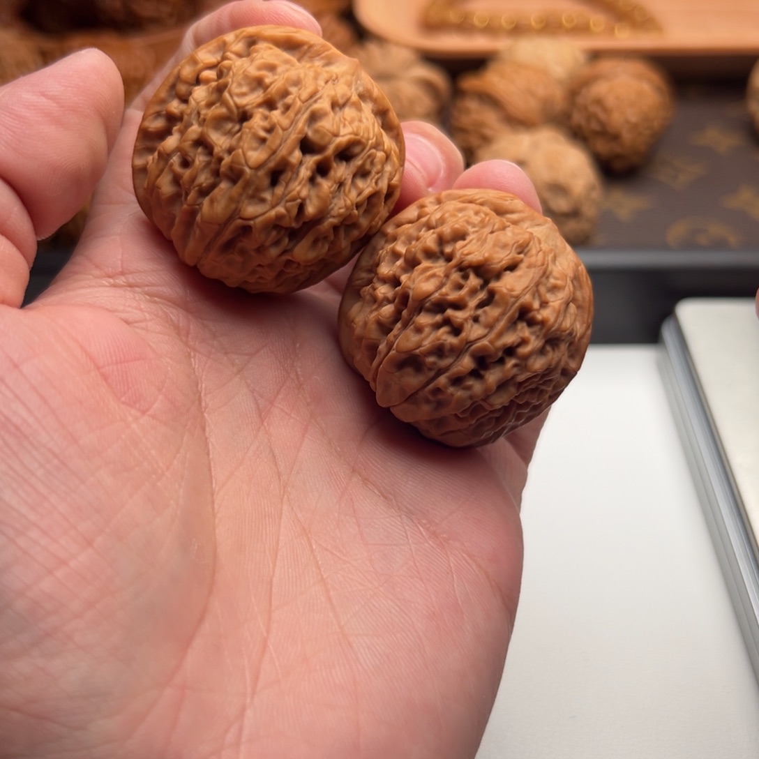 吊坠文玩核桃莲花