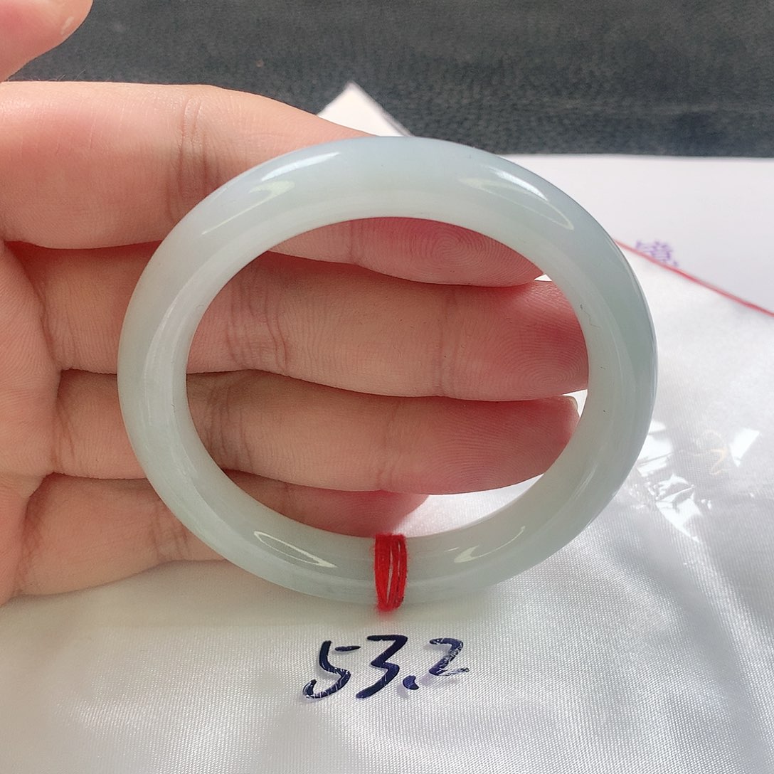 未镶嵌手镯（圆镯）翡翠383号