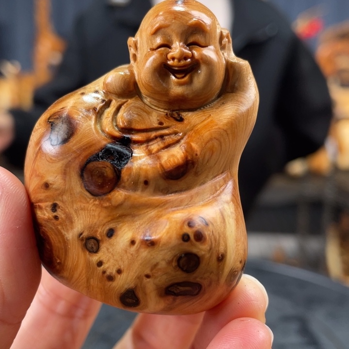 柏木（崖柏）手把件