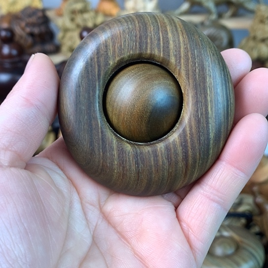 木用****6绿檀木转运珠