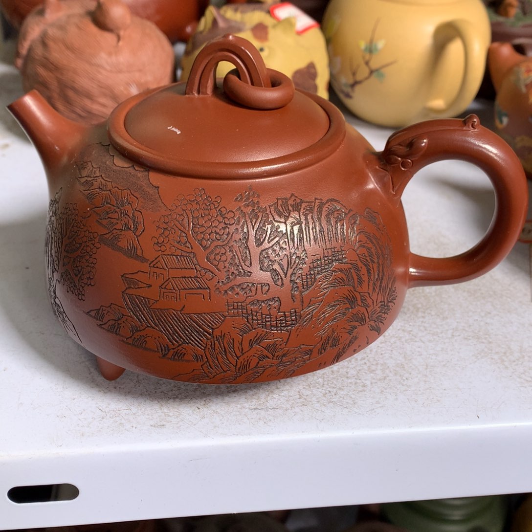 紫砂茶壶原矿手工46