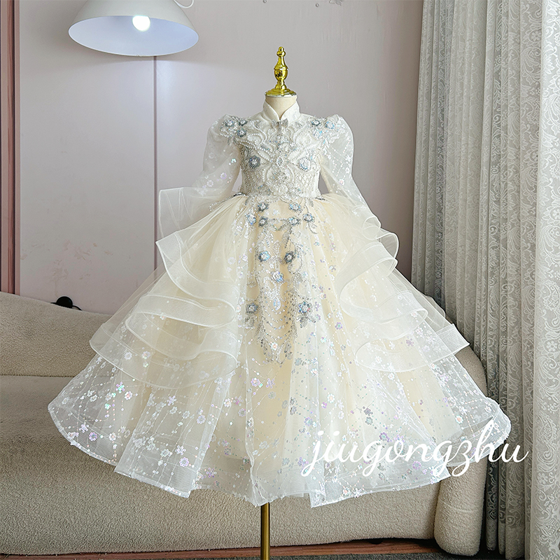 【云汐】礼服女B类公主公主风礼服生日蓬蓬纱连衣裙走秀