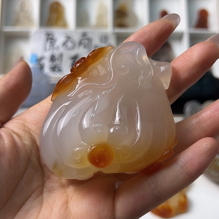 玛瑙/玉髓颈饰合金