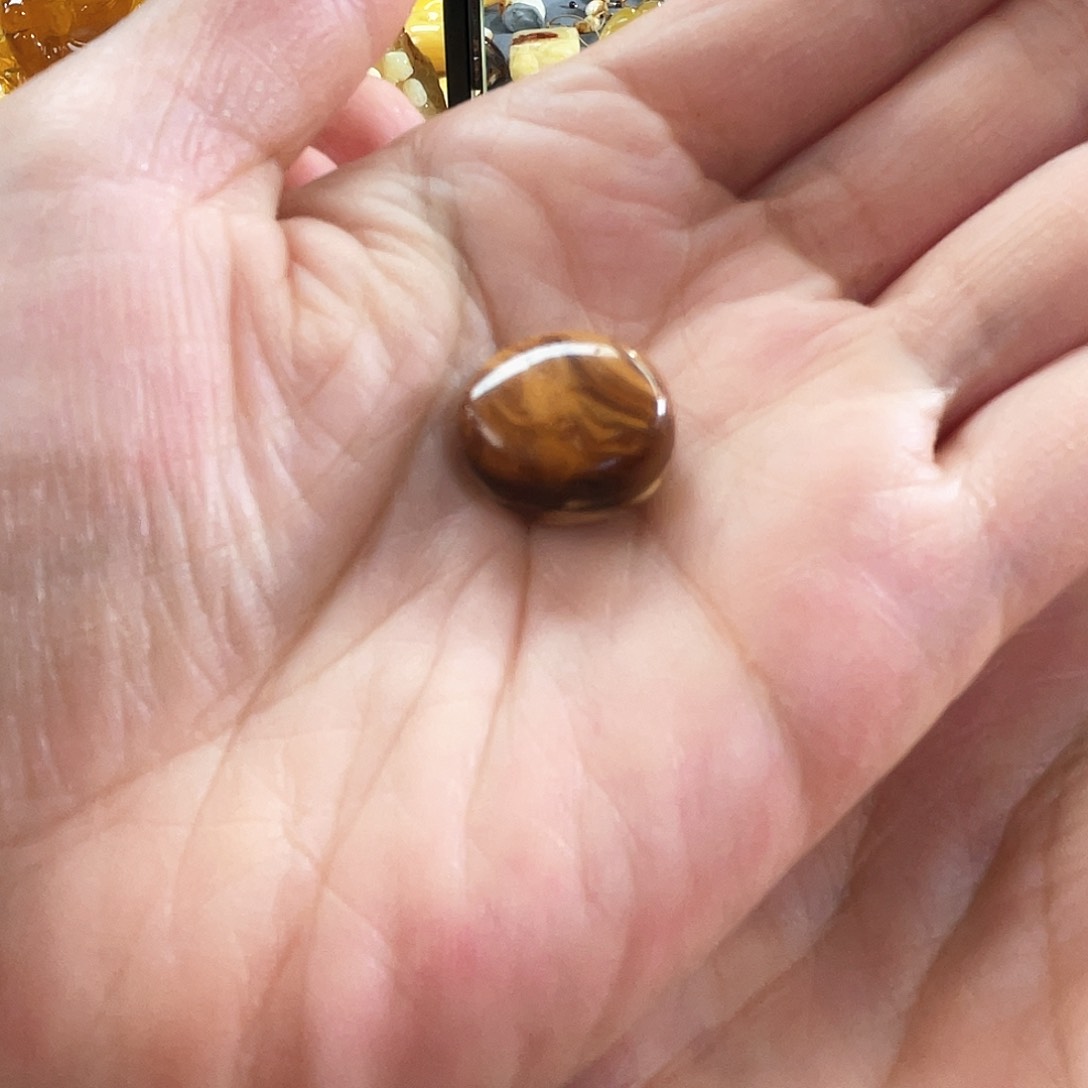 琥珀颈饰未镶嵌蜜蜡扣