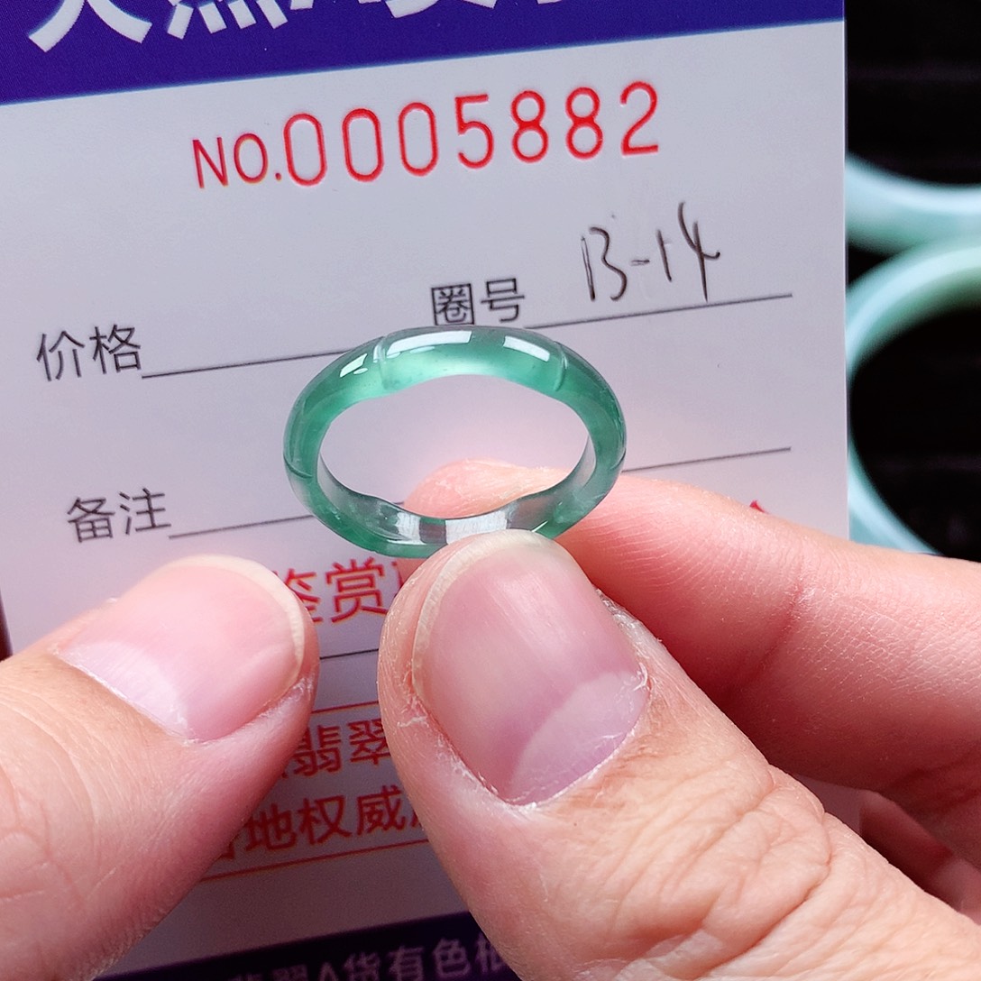【闪购商品】翡翠戒指未镶嵌天然