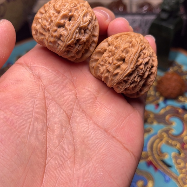 吊坠文玩核桃全品 三角白