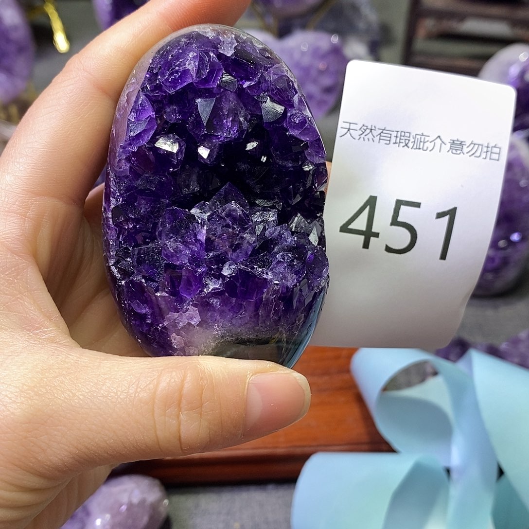 未镶嵌珠宝半成品紫晶