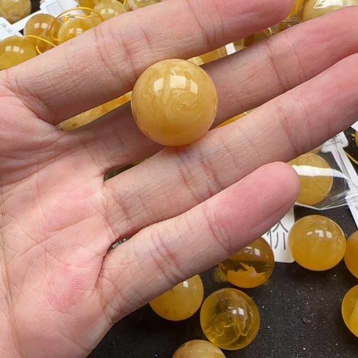 刘***，蜜蜡未镶嵌珠宝奇石天然分单454