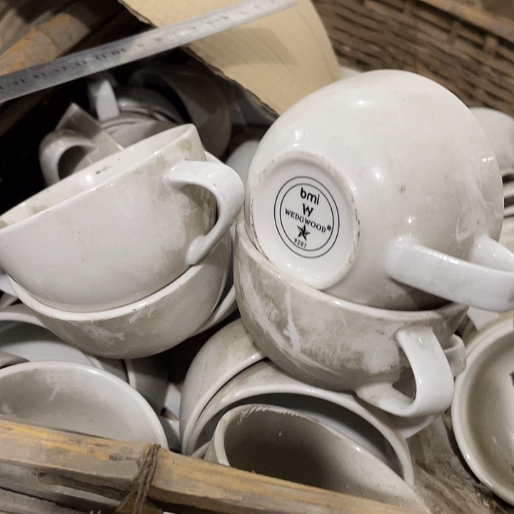 瓷片韦奇伍德咖啡杯4个 100毫升