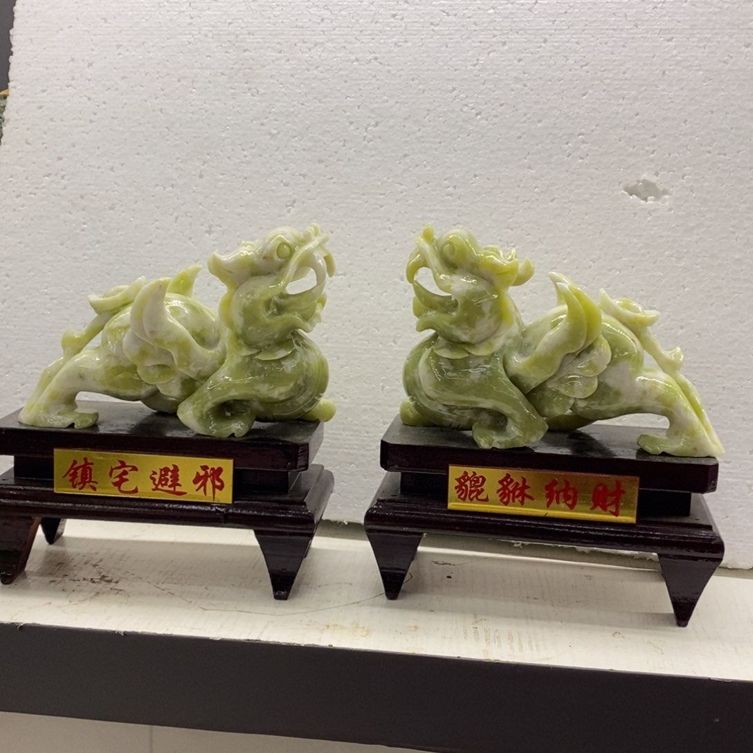 【闪购商品】蛇纹石玉（覆膜）珠宝奇石未镶嵌
