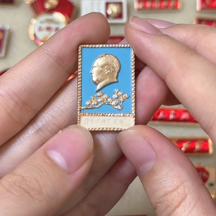 红色收藏直播像章