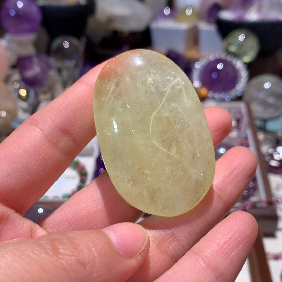 水晶黄水晶未镶嵌黄水晶