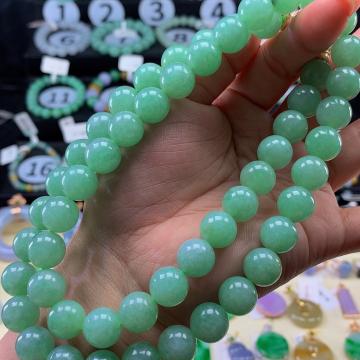 翡翠手链未镶嵌翡翠11.5