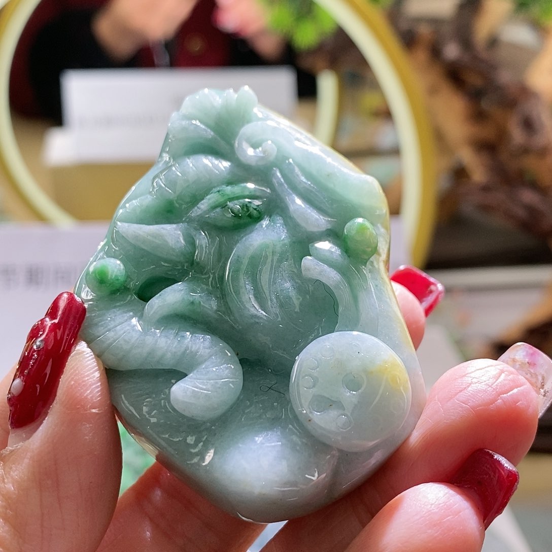 【闪购商品】翡翠颈饰未镶嵌象
