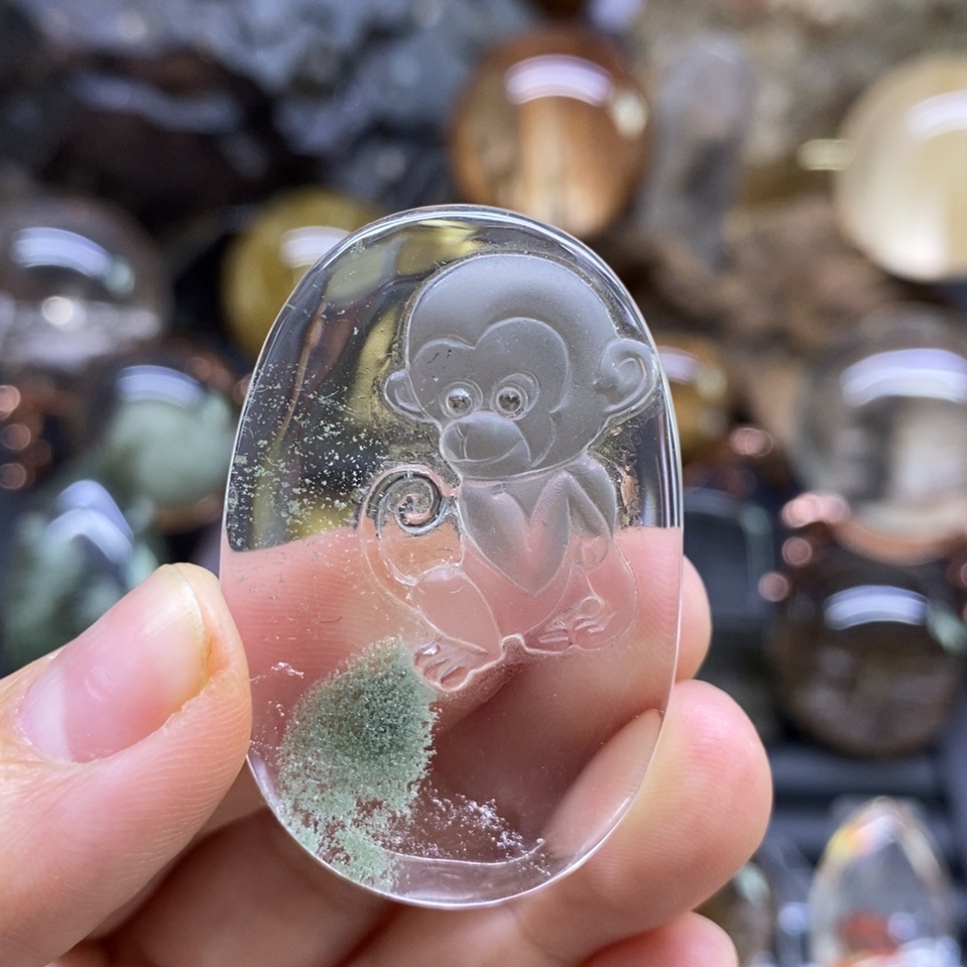 水晶珠宝半成品未镶嵌