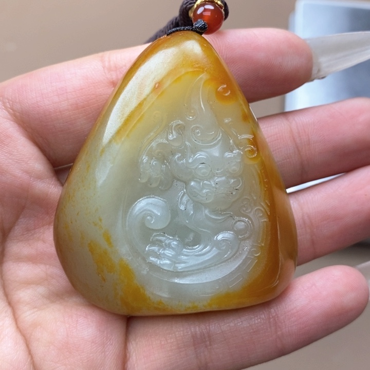 和田玉挂件未镶嵌G