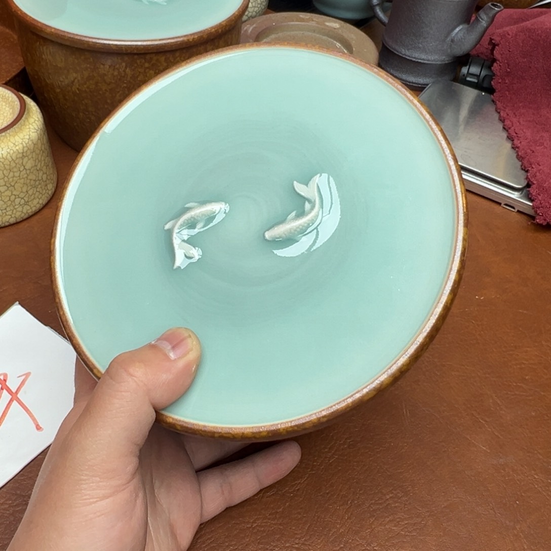 老**滑青瓷茶器青瓷茶器