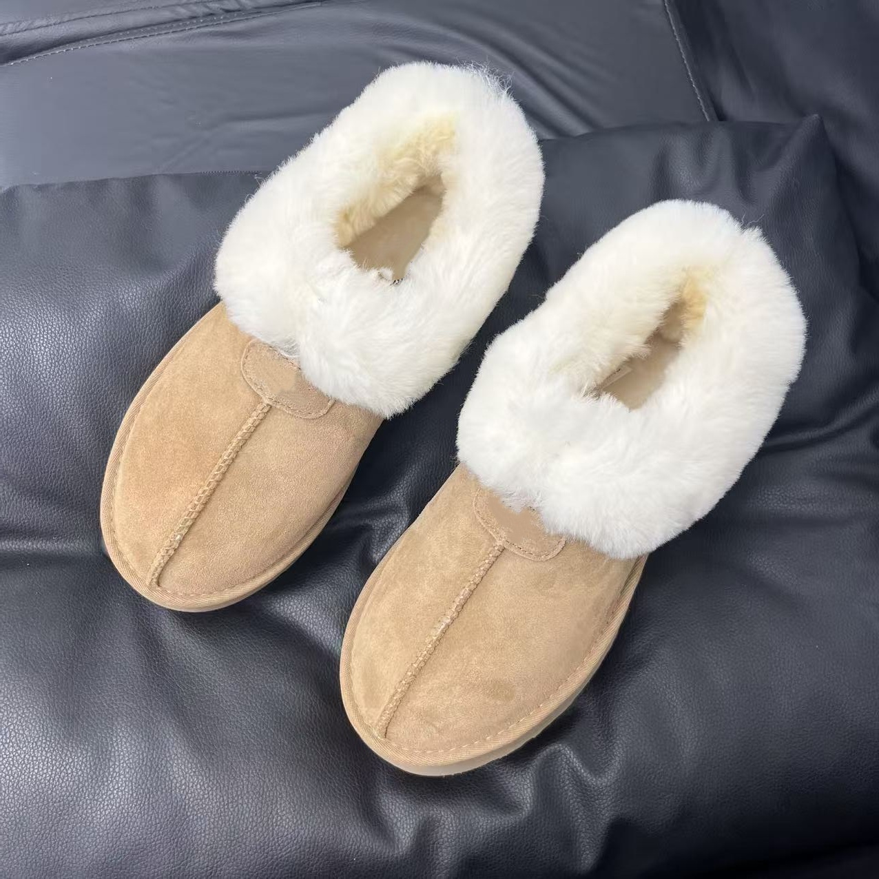 2025新款雪地靴厚底塔茨特真皮时尚百搭冬季保暖加厚