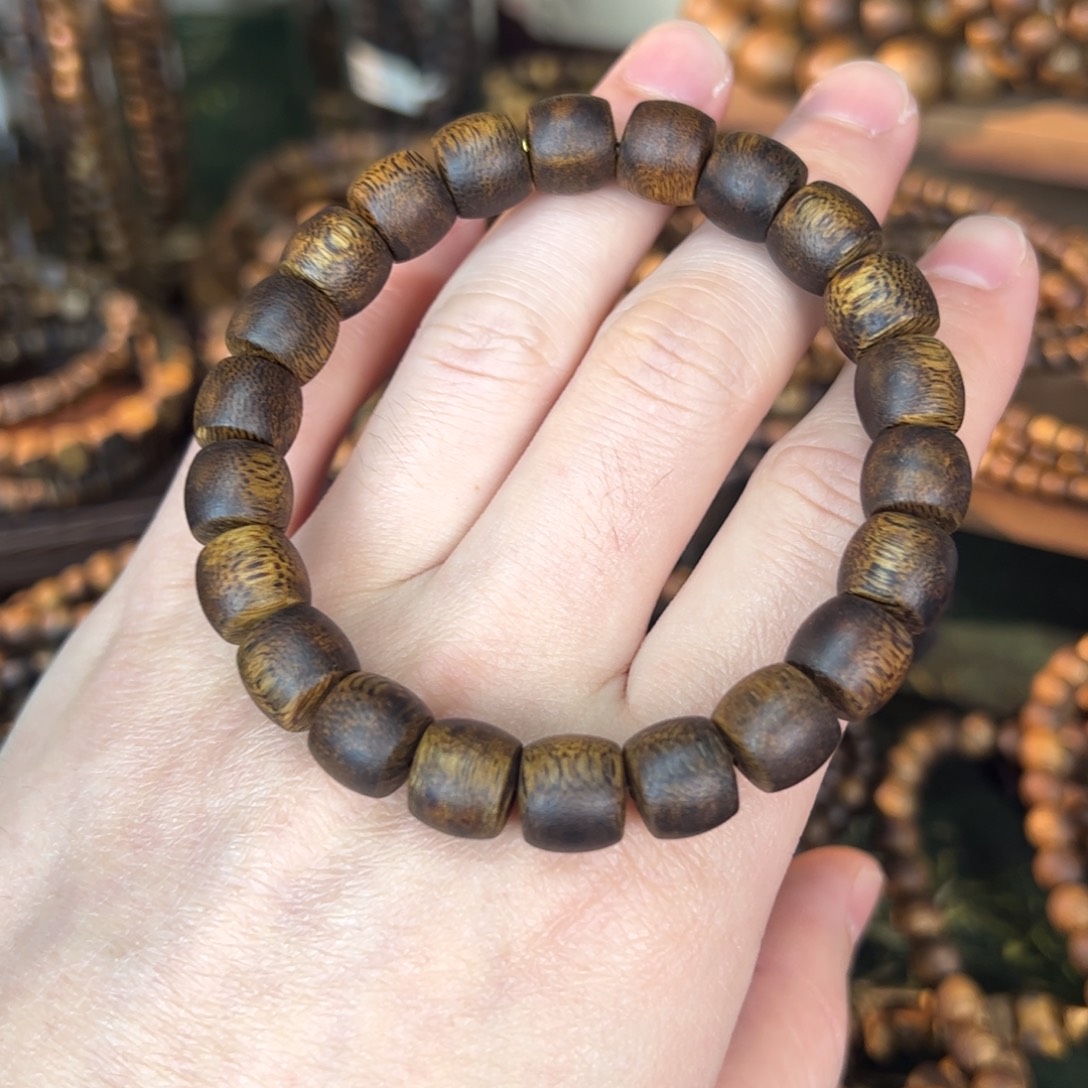 手串沉香11克鼓珠沉香高品质手串10mm