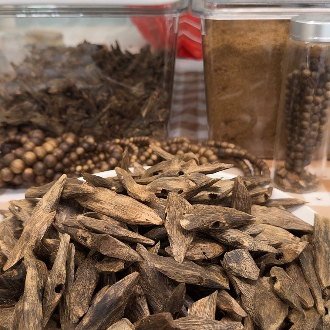 沉香碎屑沉香陆河块料100克