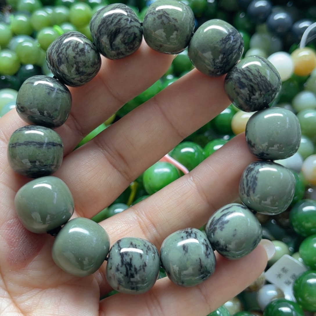 和田玉手链未镶嵌