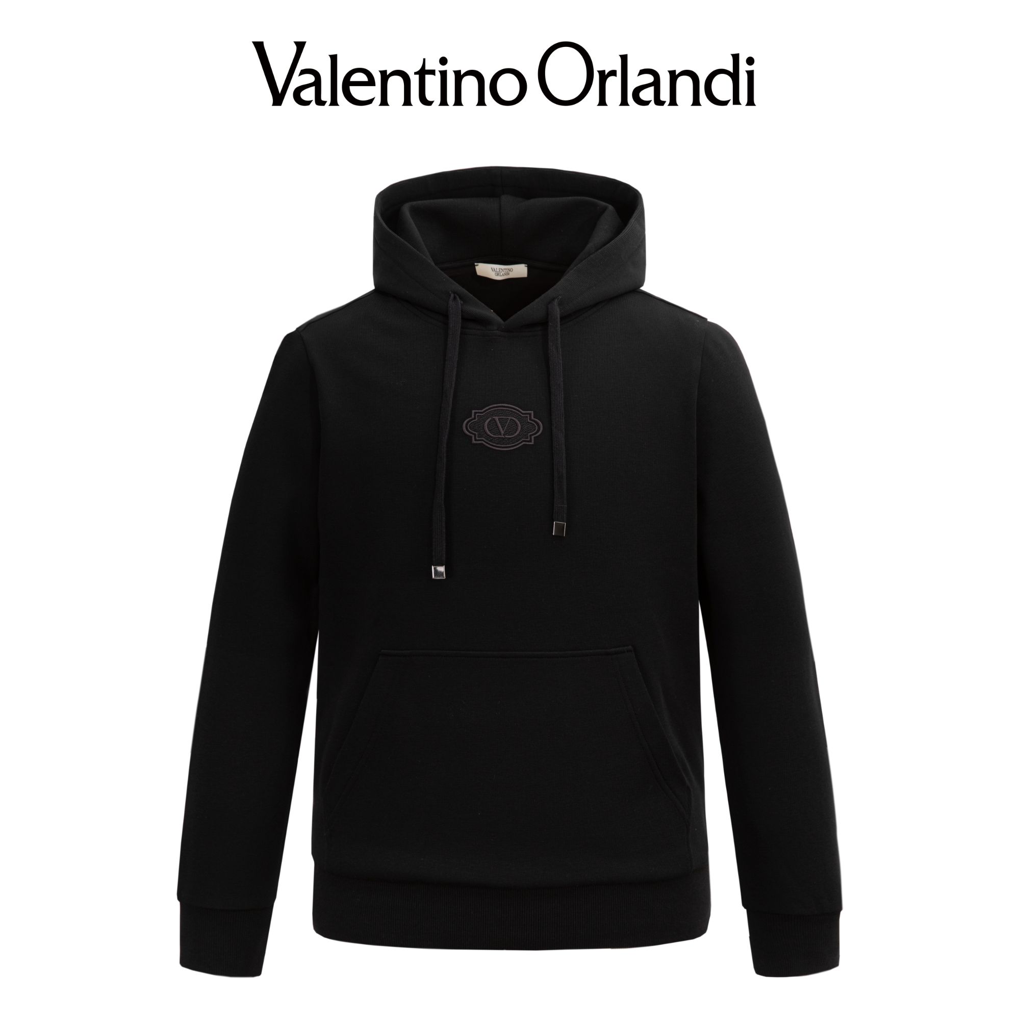 男士针织时尚加绒带帽保暖连帽卫衣男装秋冬休闲上衣1VW159625