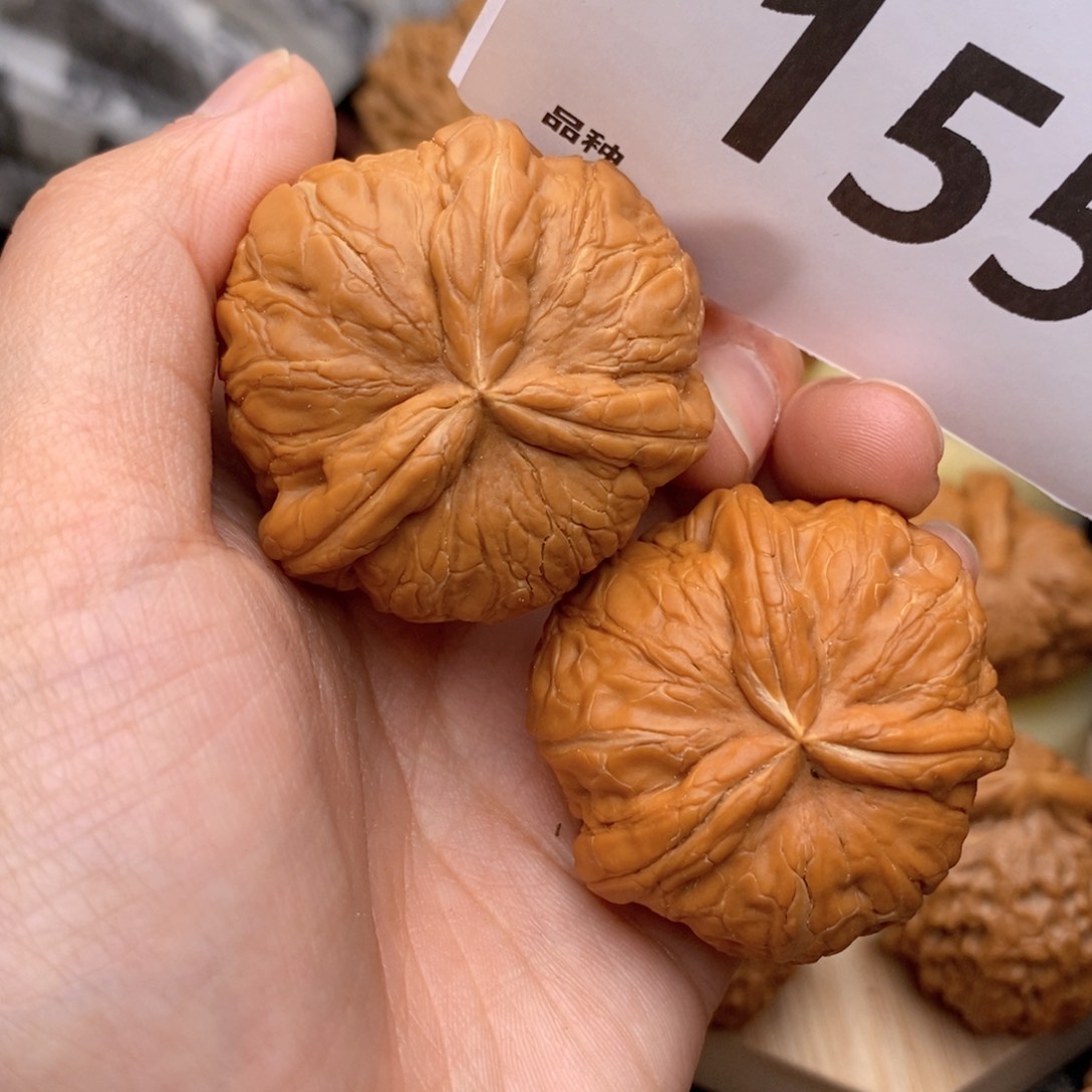 文玩核桃把件大**鼓155号42宝全