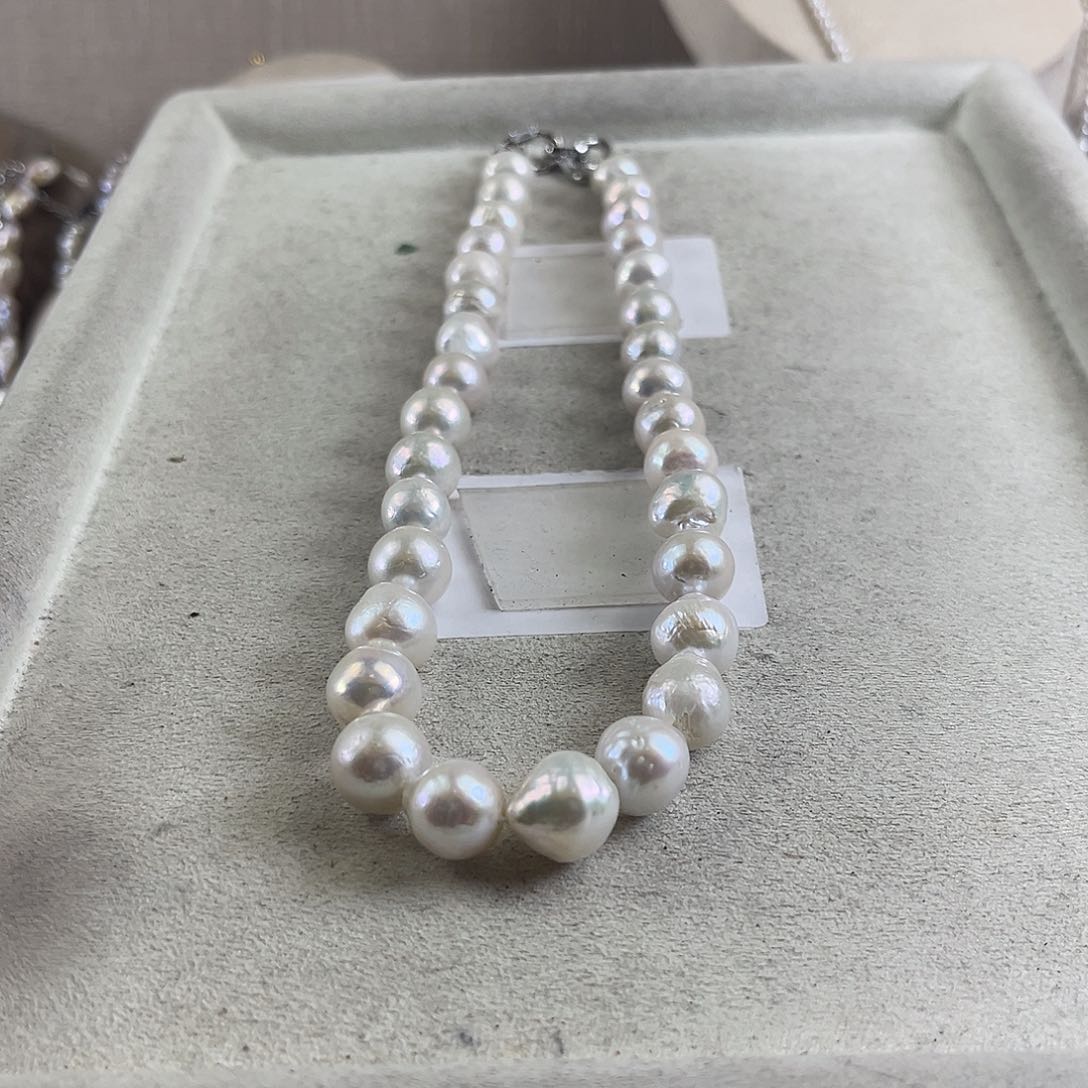 淡水珍珠未镶嵌项链【纯恬】