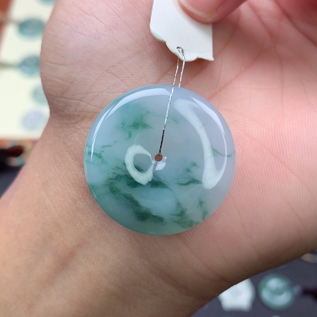 颈饰未镶嵌翡翠7 尺寸29.6-5.7