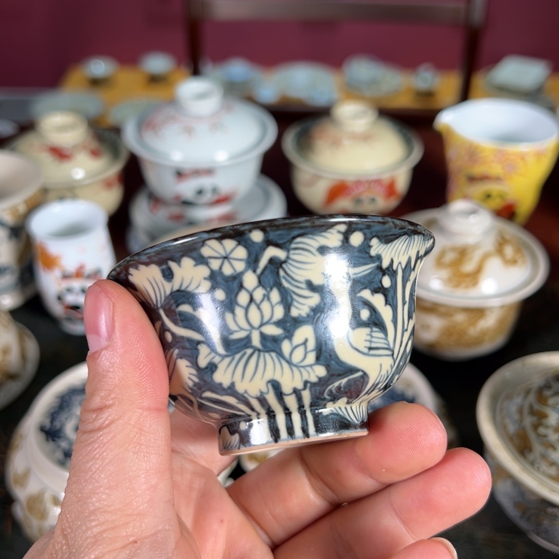 杯景德镇手绘陶瓷