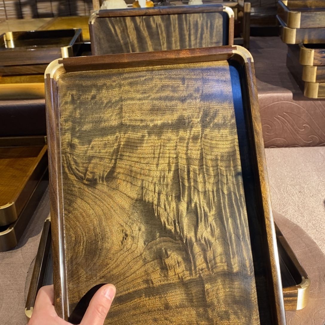 金丝楠金丝楠木文盘